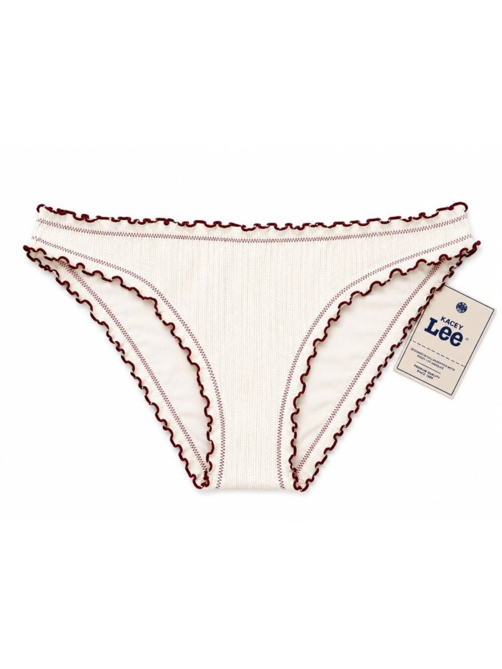 Women's Lettuce Edge Bikini Bottoms Plus Size XXL (20) NWT Kacey Lee